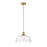 Meridian Vintage 1 Light 15" Pendant