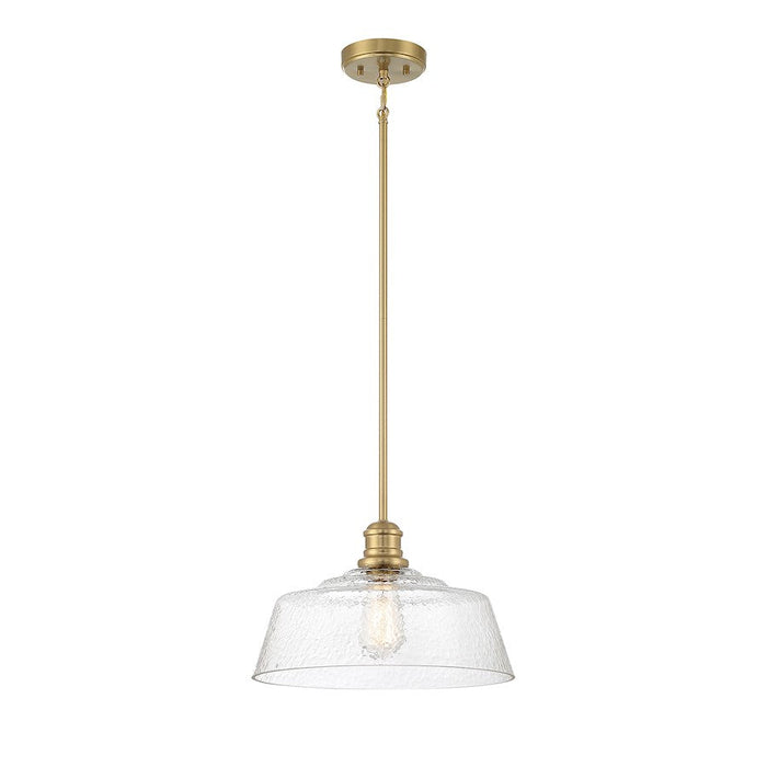 Meridian Vintage 1 Light 15" Pendant