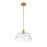 Meridian Vintage 1 Light 15" Pendant