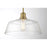 Meridian Vintage 1 Light 15" Pendant