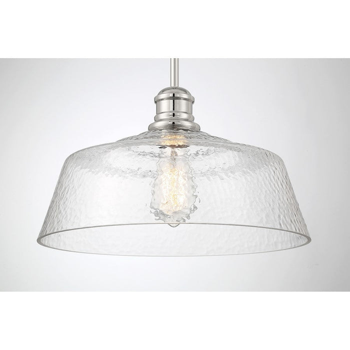 Meridian Vintage 1 Light 15" Pendant