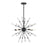 Savoy Meridian 5 Light Pendant, Matte Black - M7028MBK