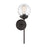 Meridian Modern 1 Light 18" Wall Sconce, Oil Rubbed Bronze/Clear - M90025ORB