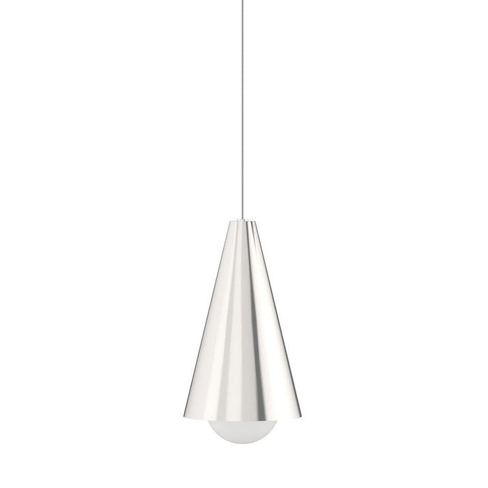 Tech Lighting 1 Light Mini Joni Pendant, Satin Nickel - 700FJJNIS-LED930