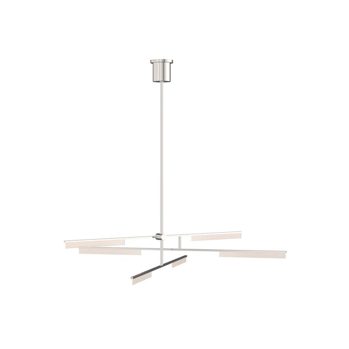 Tech Lighting Klee 6-Light Chandelier, Polished Nickel - 700KLE6N-LED930