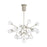 Tech Lighting Mara 25 Light Chandelier, Satin Nickel - 700MRAWS-LED927