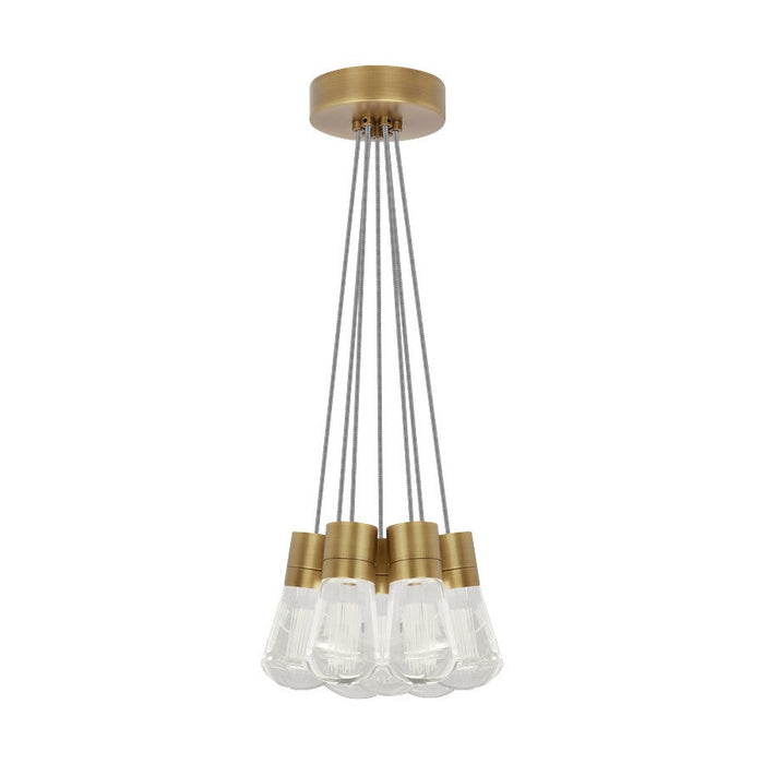 Visual Comfort Modern Alva 7Lt Pendant/LED930, BS/BK/WH - 700TDALVPMC7INB-LED930