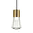 Visual Comfort Modern Alva 1Lt Pendant/LED922, BS/BK/WH - 700TDALVPMCINB-LED922