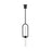 Tech Lighting Calumn Pendant, Nightshade Black - 700TDCLMB-LED930