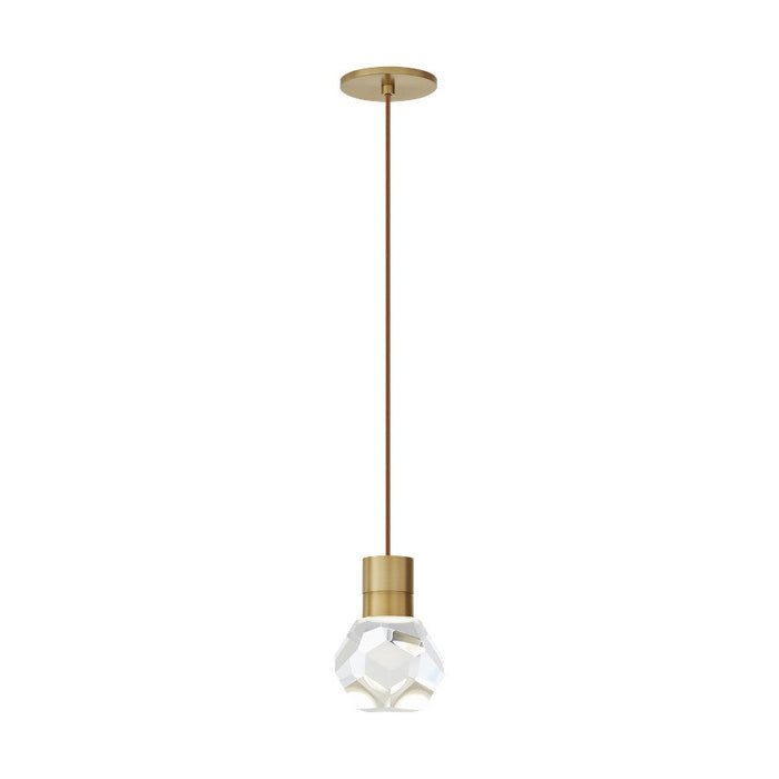 Visual Comfort Modern Kira 1Lt Pendant/LED922, BS/Copper - 700TDKIRAP1PNB-LED922