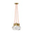 Visual Comfort Modern Kira 3Lt Pendant/LED930, BS/Orange - 700TDKIRAP3ONB-LED930