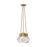 Visual Comfort Modern Kira 3Lt Pendant/LED922, BS/Copper - 700TDKIRAP3PNB-LED922