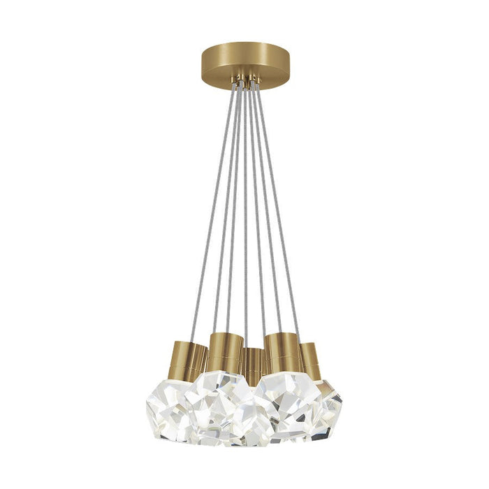 Visual Comfort Modern Kira 7Lt Pendant/LED922, BS/BK/WH - 700TDKIRAP7INB-LED922