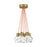 Visual Comfort Modern Kira 7Lt Pendant/LED922, BS/Orange - 700TDKIRAP7ONB-LED922