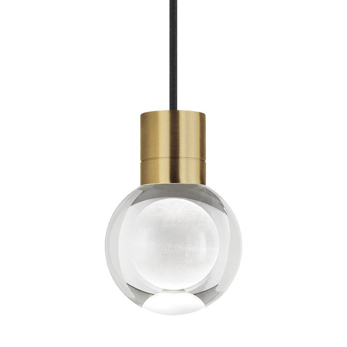 Visual Comfort Modern Mina 1Lt Pendant/LED922, BS/LE/BK - 700TDMINAP1CBNB-LED922