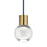 Visual Comfort Modern Mina 1Lt Pendant/LED922, BS/LE/BL - 700TDMINAP1CUNB-LED922