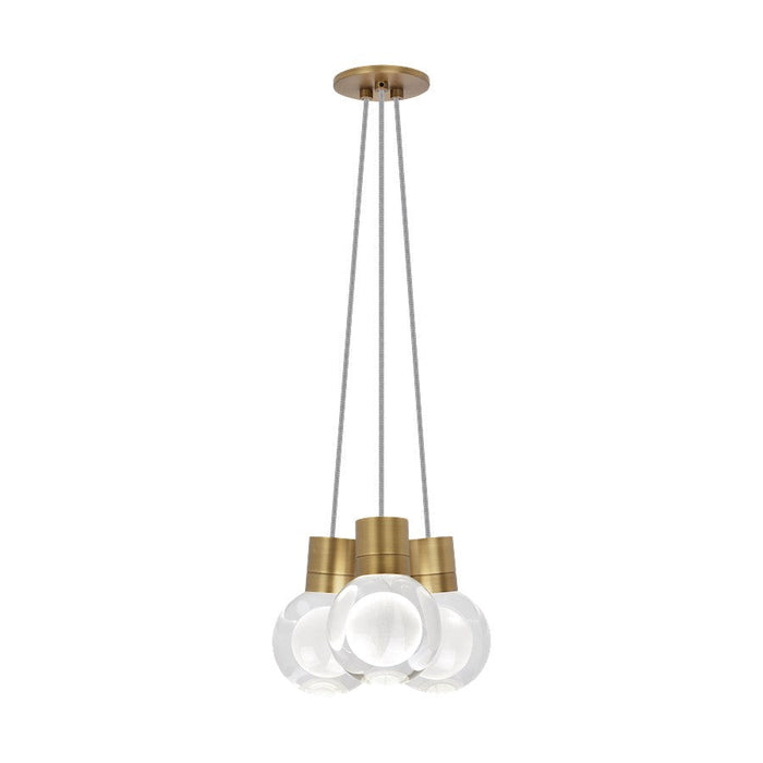 Visual Comfort Modern Mina 3Lt Pendant/LED922, S/L/B/W - 700TDMINAP3CINB-LED922