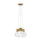 Visual Comfort Modern Mina 3Lt Pendant/LED922, BS/LE/W - 700TDMINAP3CWNB-LED922