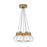 Visual Comfort Modern Mina 7Lt Pendant/LED922, S/L/B/W - 700TDMINAP7CINB-LED922