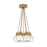 Visual Comfort Modern Mina 7Lt Pendant/LED930, BS/LE/CP - 700TDMINAP7CPNB-LED930