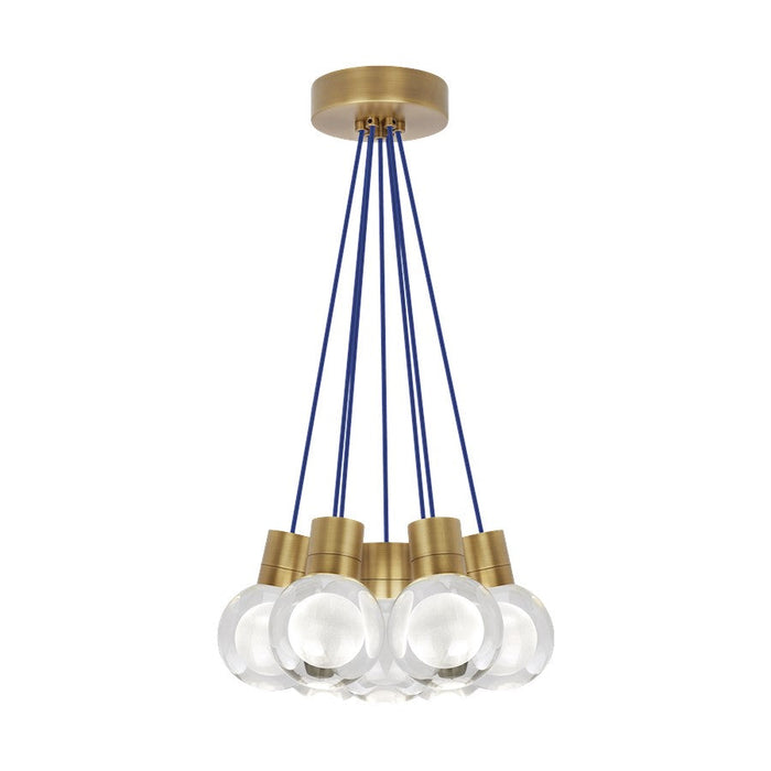 Visual Comfort Modern Mina 7Lt Pendant/LED922, BS/LE/BL - 700TDMINAP7CUNB-LED922