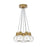 Visual Comfort Modern Mina 7Lt Pendant/LED930, BS/LE/GY - 700TDMINAP7CYNB-LED930