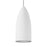 Visual Comfort Modern TD Signal Pendant, White/Platinum NL