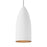 Visual Comfort Modern TD Signal Pendant, White/Platinum NL