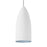 Visual Comfort Modern TD Signal Pendant, White/Platinum NL