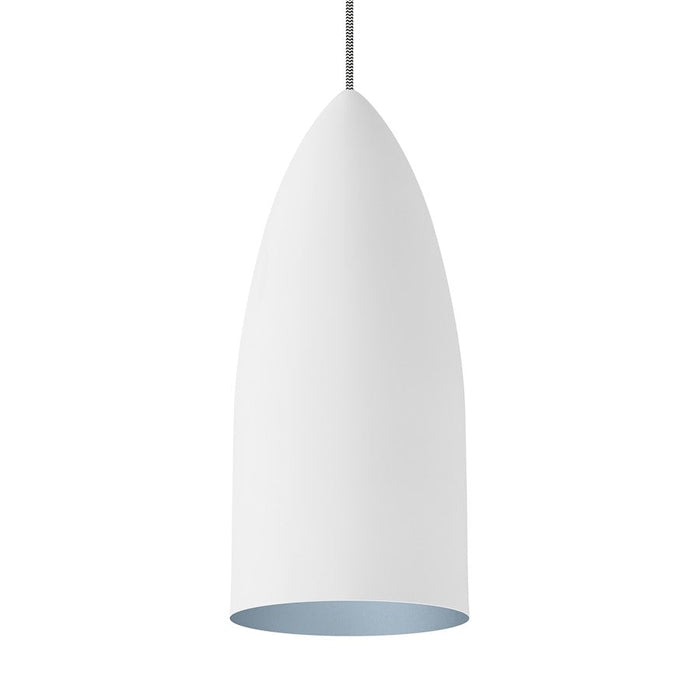 Visual Comfort Modern TD Signal Pendant, White/Platinum NL