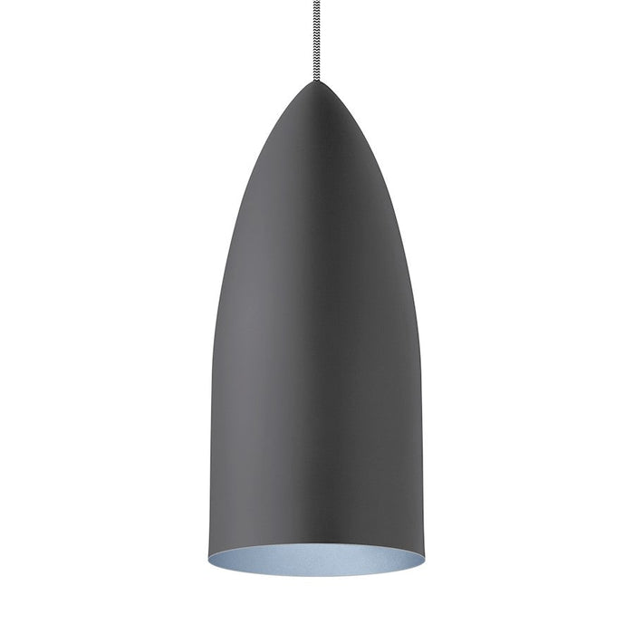 Visual Comfort Modern TD Signal Pendant, White/Platinum NL