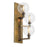 Visual Comfort Modern Gambit Triple Wall Sconce, Clear/Satin Nickel