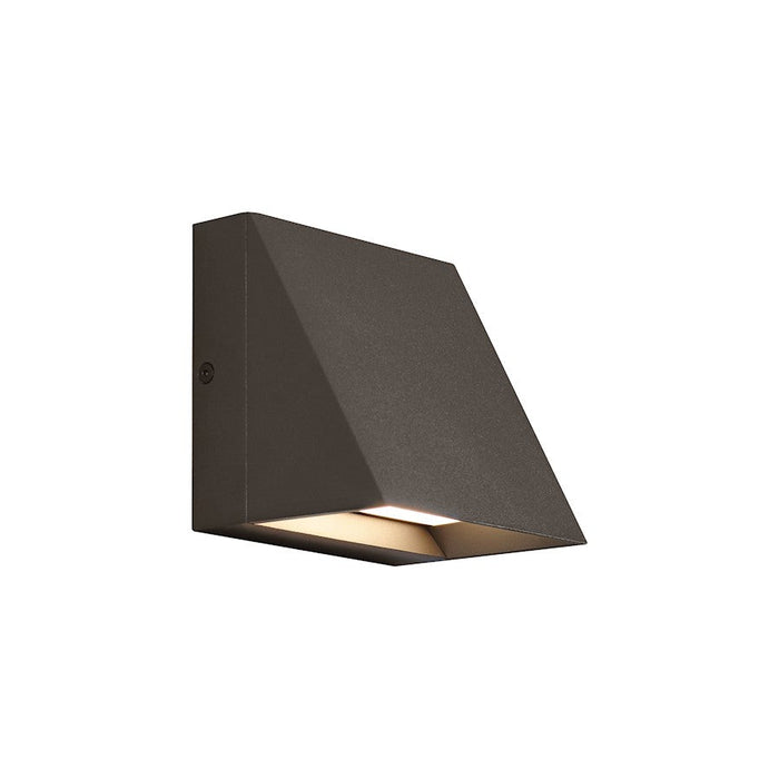 Visual Comfort Modern Pitch Single Sconce, Silver-LED827-277