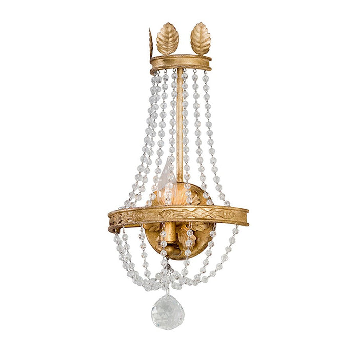 OPEN BOX ITEM: Troy Lighting Viola 1 Light Wall Sconce, Gold - TOB5361