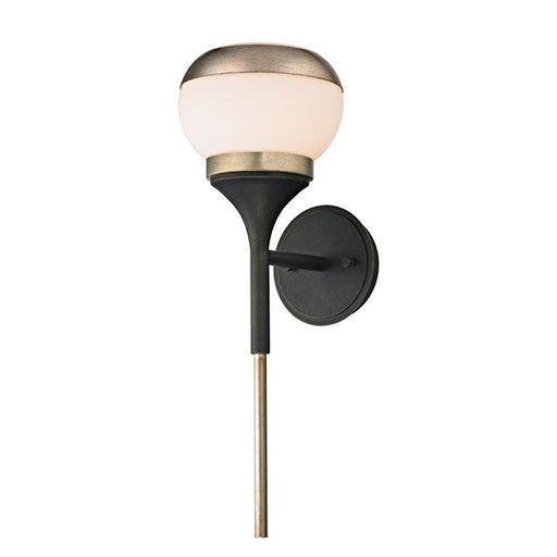 Troy Lighting Alchemy 1Lt Wall Sconce, Bronze/Silver/Opal Glossy - B5861-VBZ-WSL