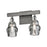 Troy Lighting Citizen 2 Light Bath and Vanity, Graphite/Nickel - B6002-GRA-PN