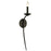 Troy Lighting Sawyer 1Lt Wall Sconce, Forged Iron/ - B6301-FOR