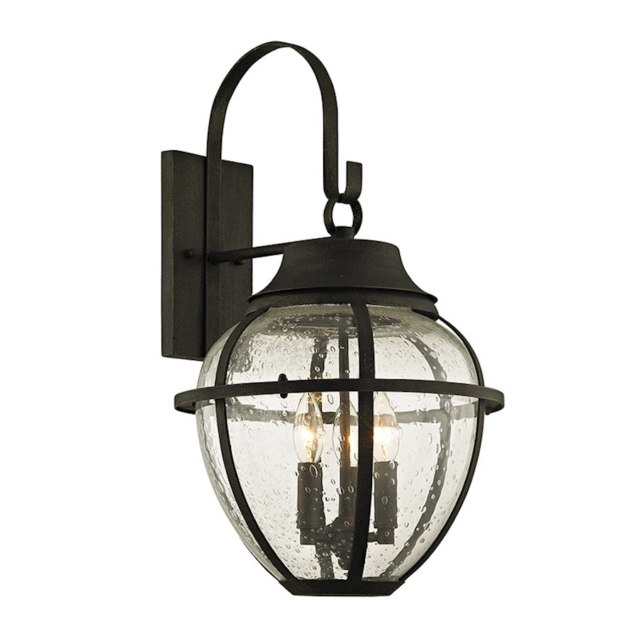 Troy Lighting Bunker Hill 3 Light Wall Sconce, Vintage Bronze - B6452-VBZ