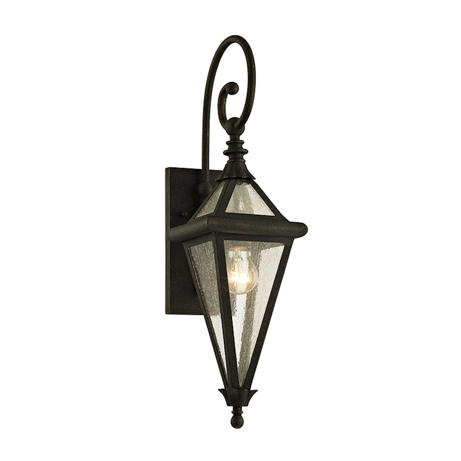 Troy Lighting Geneva 1Lt Wall Sconce, Vintage Bronze/Clear Seeded - B6471-VBZ