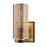 Troy Lighting Pilsen 1 Light Wall Sconce, Modern Bronze/Aged Brass