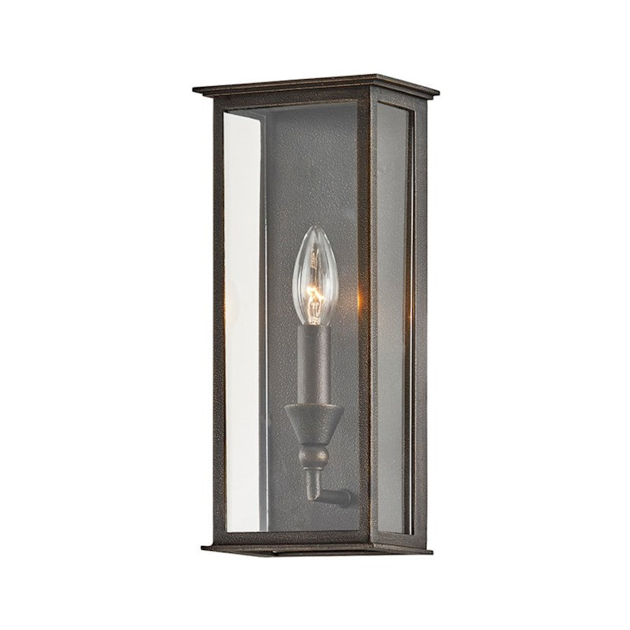 Troy Lighting Chauncey 1Lt Wall Sconce, Vintage Bronze/Clear - B6991-VBZ