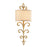 Troy Lighting Crawford 2 Light Wall Sconce, Crawford Gold