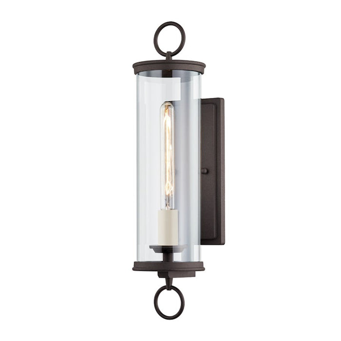 Troy Lighting Aiden 1Lt Wall Sconce, Bronze/Clear