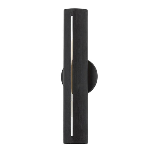 Troy Lighting Brandon 1 Light A Wall Sconce, Textured Black/Black - B7881-TBK