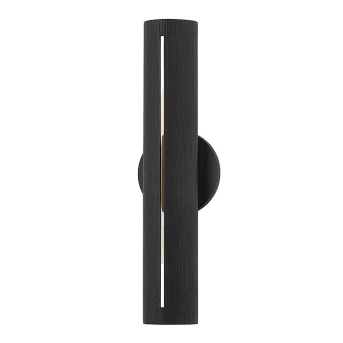 Troy Lighting Brandon 1 Light A Wall Sconce, Textured Black/Black - B7881-TBK