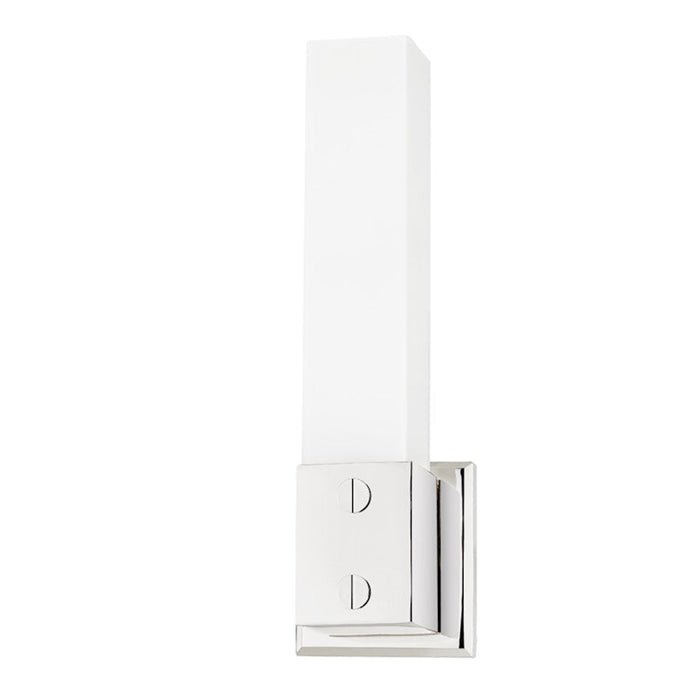 Troy Lighting Jonah 1 Light Wall Sconce, Polished Nickel - B8214-PN