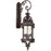 Troy Lighting Pamplona 4Lt Wall Sconce, Large, Bronze/Clear Seeded - B9122-SFB