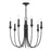 Troy Lighting Cate 7 Light Chandelier, Forged Iron - F1007-FOR