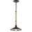 Troy Lighting Brooklyn 1Lt Pendant, Brooklyn Bronze/Antique Mirror - F3144-HBZ