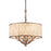 Troy Lighting Whitman 4Lt Pendant, Small, Bronze/Hardback - F4104-VZ